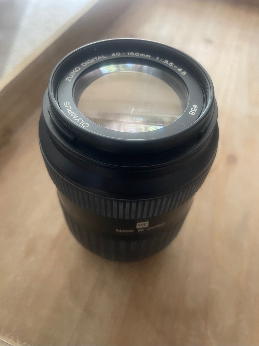 Olympus Black 40-150mm f/3.5-4.5 Telephoto Zoom Lens Zhukov Digital